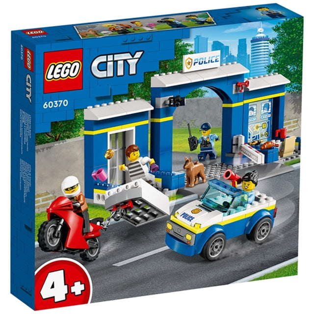 LEGO® City Skurkejagt ved Politistationen