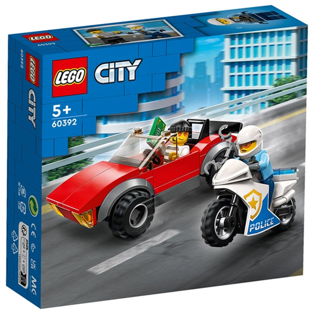 LEGO® City Politimotorcykel på Biljagt