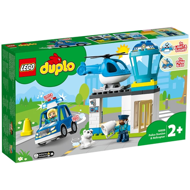 LEGO® DUPLO® Politistation og Helikopter