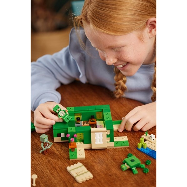 LEGO® Minecraft® Skildpaddestrandhuset 3