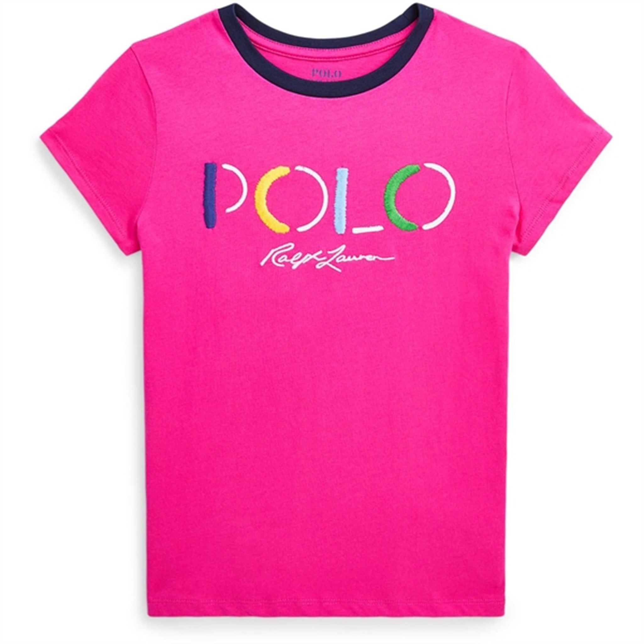 Polo Ralph Lauren Girls T-Shirt Bright Pink