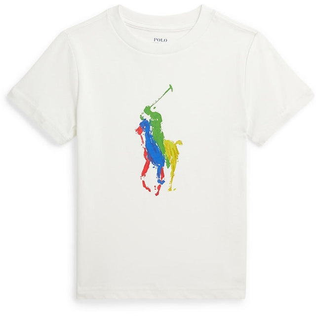 Polo Ralph Lauren Boys T-Shirt Deckwash White