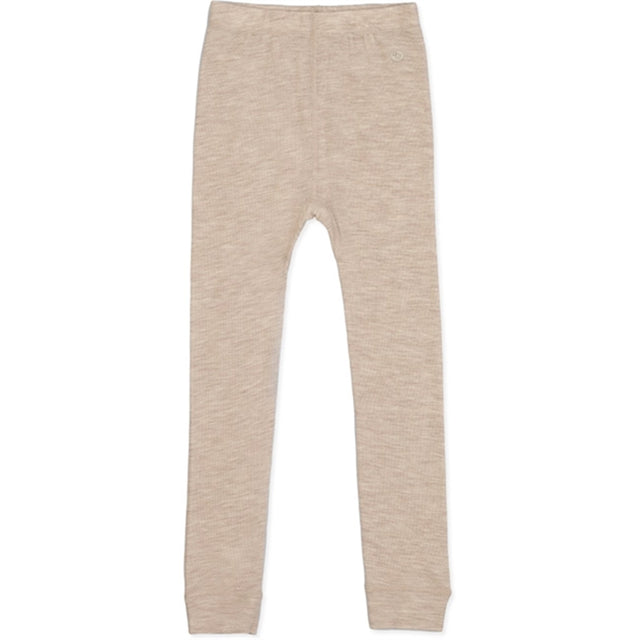 Lillelam Uld Leggins Lys Beige