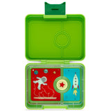Yumbox Mini Snack 3 Rum Madkasse Lime Green Rocket