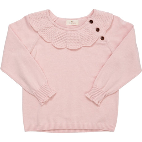 Copenhagen Colors Dusty Rose Strik Margueritte Bluse