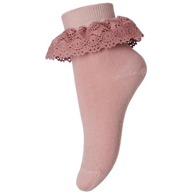 MP 527 Cotton Lace Socks 188 Wood Rose