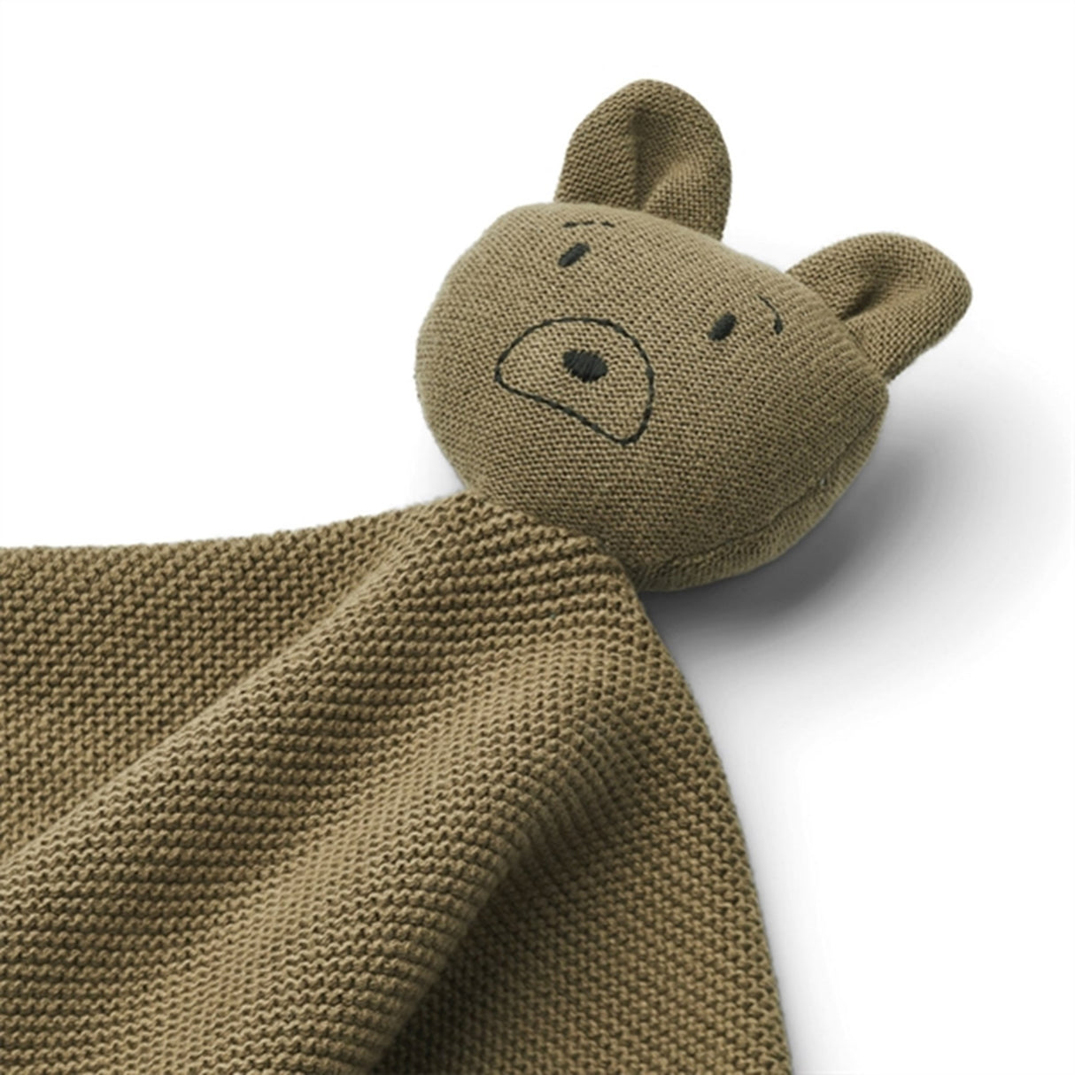 Liewood Milo Knit Nusseklud Mr Bear Khaki