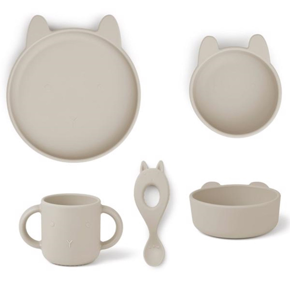 Liewood Vivi Silicone Set Rabbit Sandy