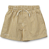 Liewood Duke Badeshorts Stripe Golden Caramel/Creme De La Creme