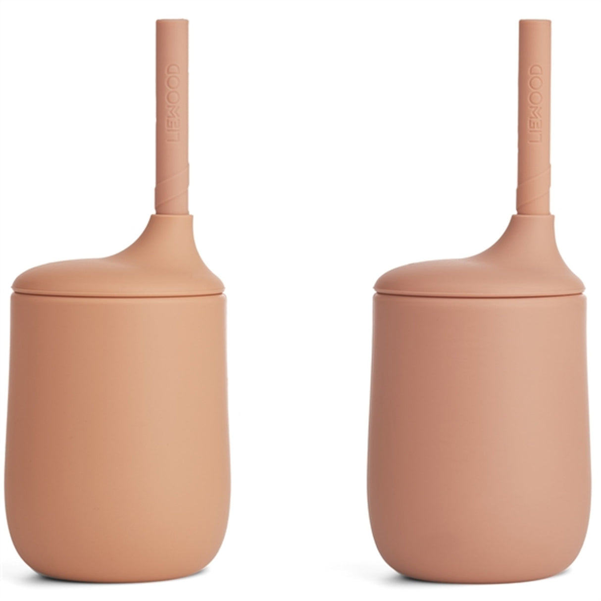 Liewood Ellis Sippy Silicone Kop 2-Pak Tuscany Rose/Pale Tuscany