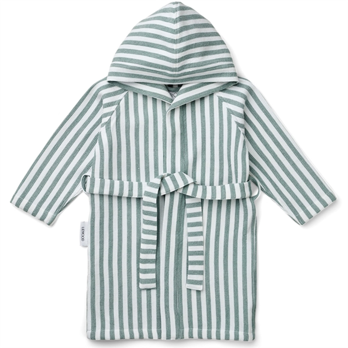 Liewood Gray Badekåbe YD Stripe Peppermint/White