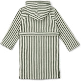 Liewood Leo Badekåbe Y/D Stripes Garden Green/Creme De La Creme 3