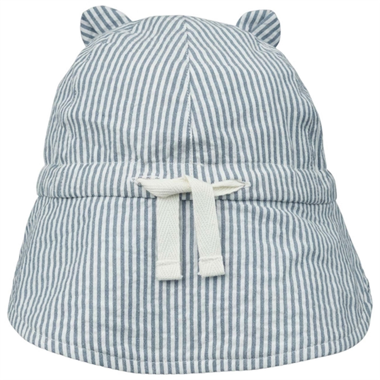 Liewood Gorm Solhat Stripe Blue Wave/Creme de la Creme 2