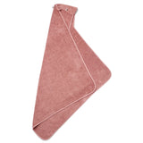 Liewood Augusta Hooded Towel Hippo / Dusty Raspberry Mix 2