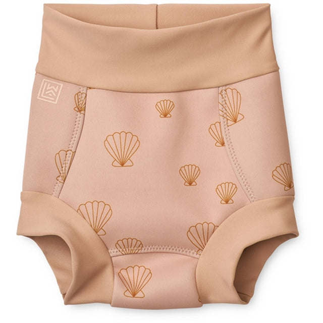 Liewood Valentin Nappy Badebukser Seashell Pale Tuscany