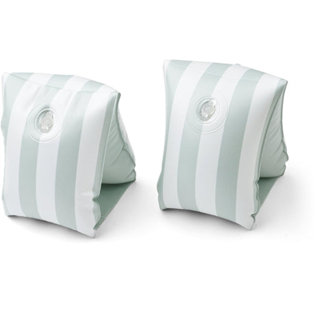 Liewood Shirley Badevinger Stripe Dusty Mint/Creme De La Creme