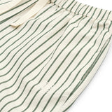 Liewood Orlando Stripe Poplin Bukser Stripes Garden Green/Creme De La Creme 2