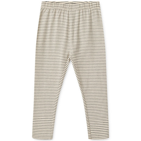 Liewood Marie Leggings Stripe Whale Blue/Sandy