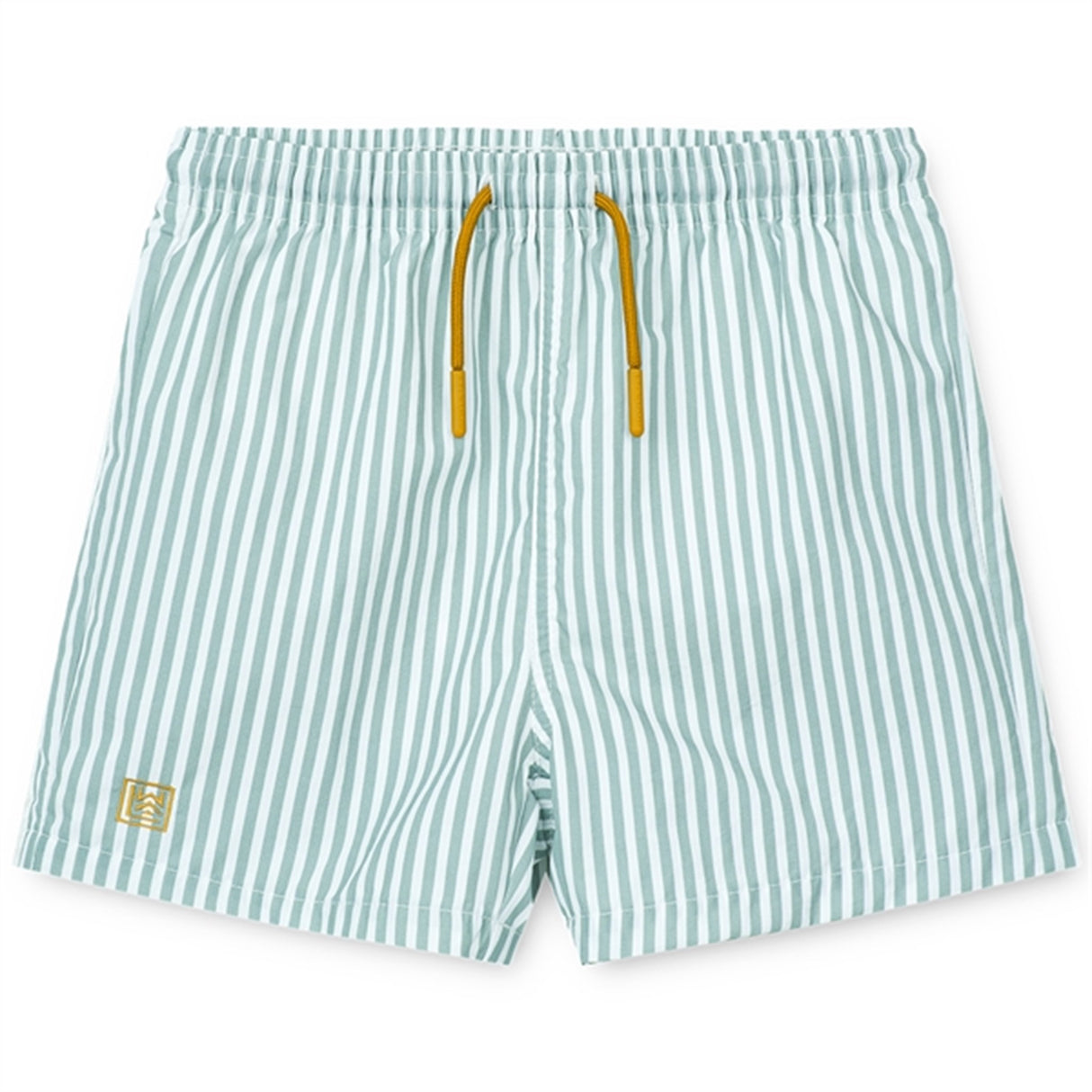 Liewood Duke Badeshorts Stripe Sea Blue/White 2