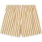 Liewood Duke Badeshorts Stripe Yellow Mellow/White 3