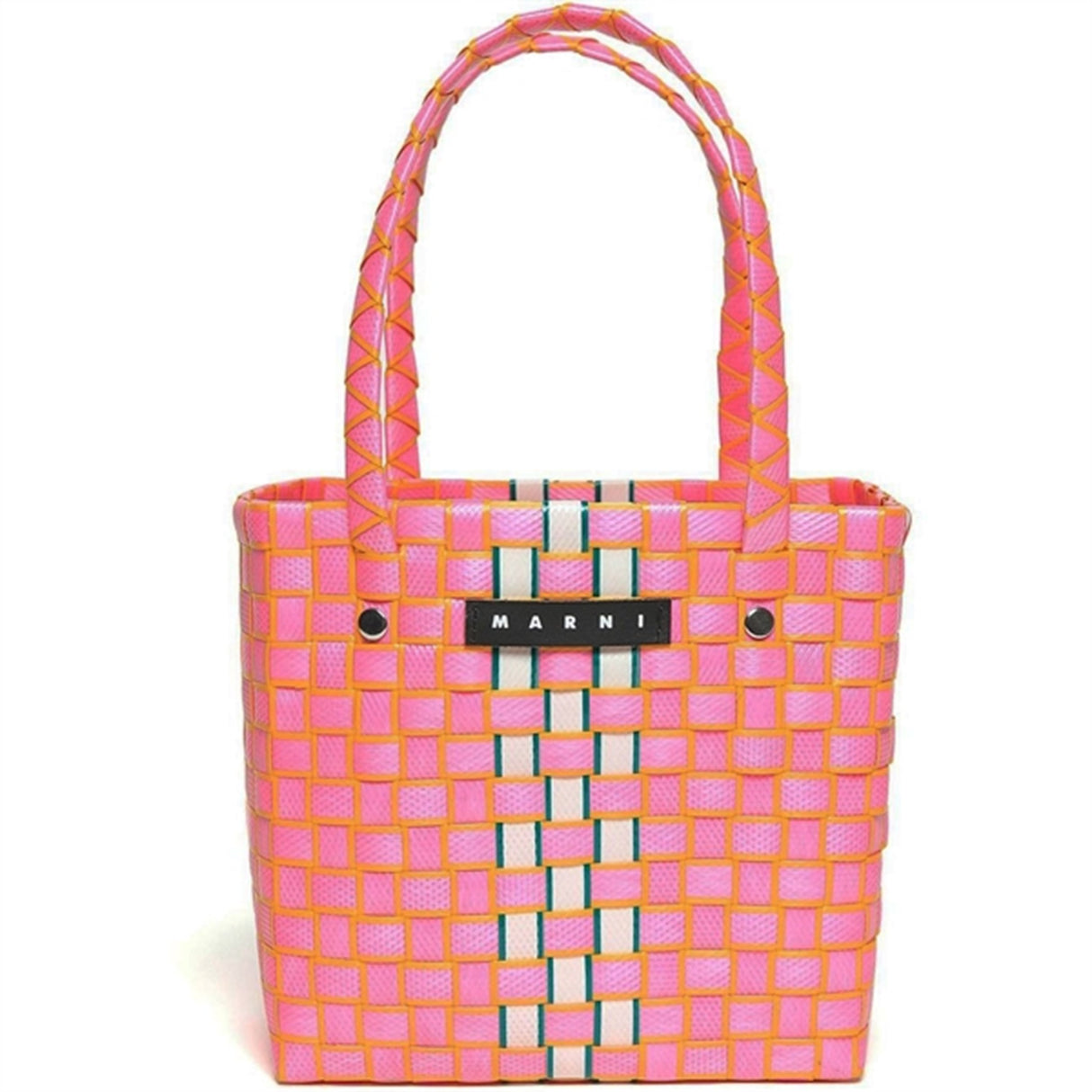 Marni Begonia Pink Borsa Kurv