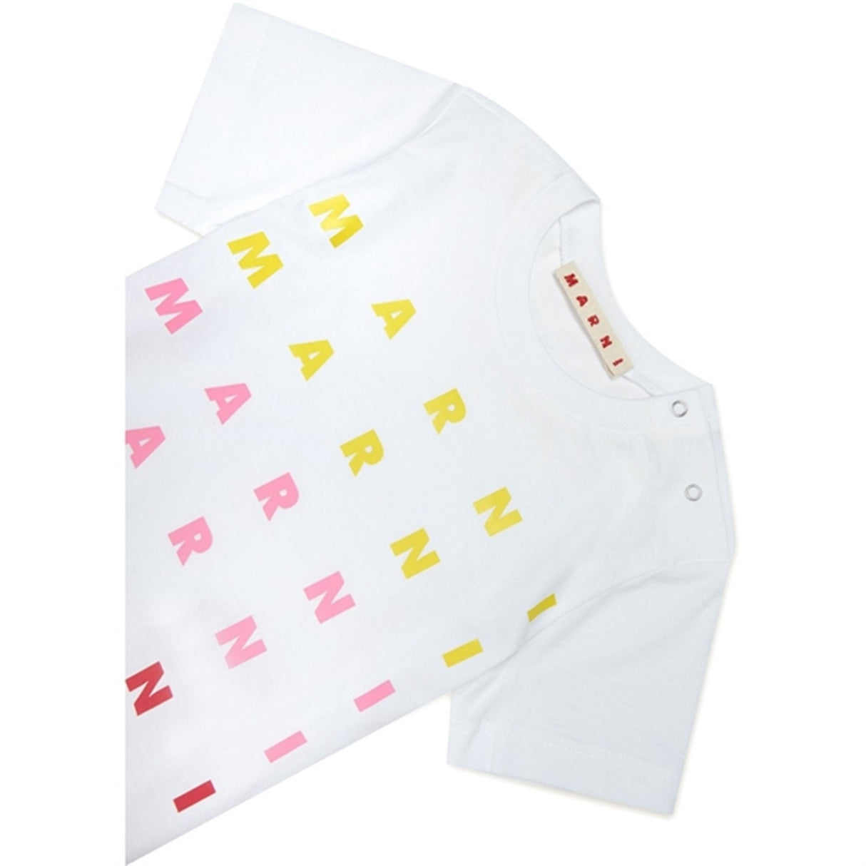 Marni White Logo T-shirt 3