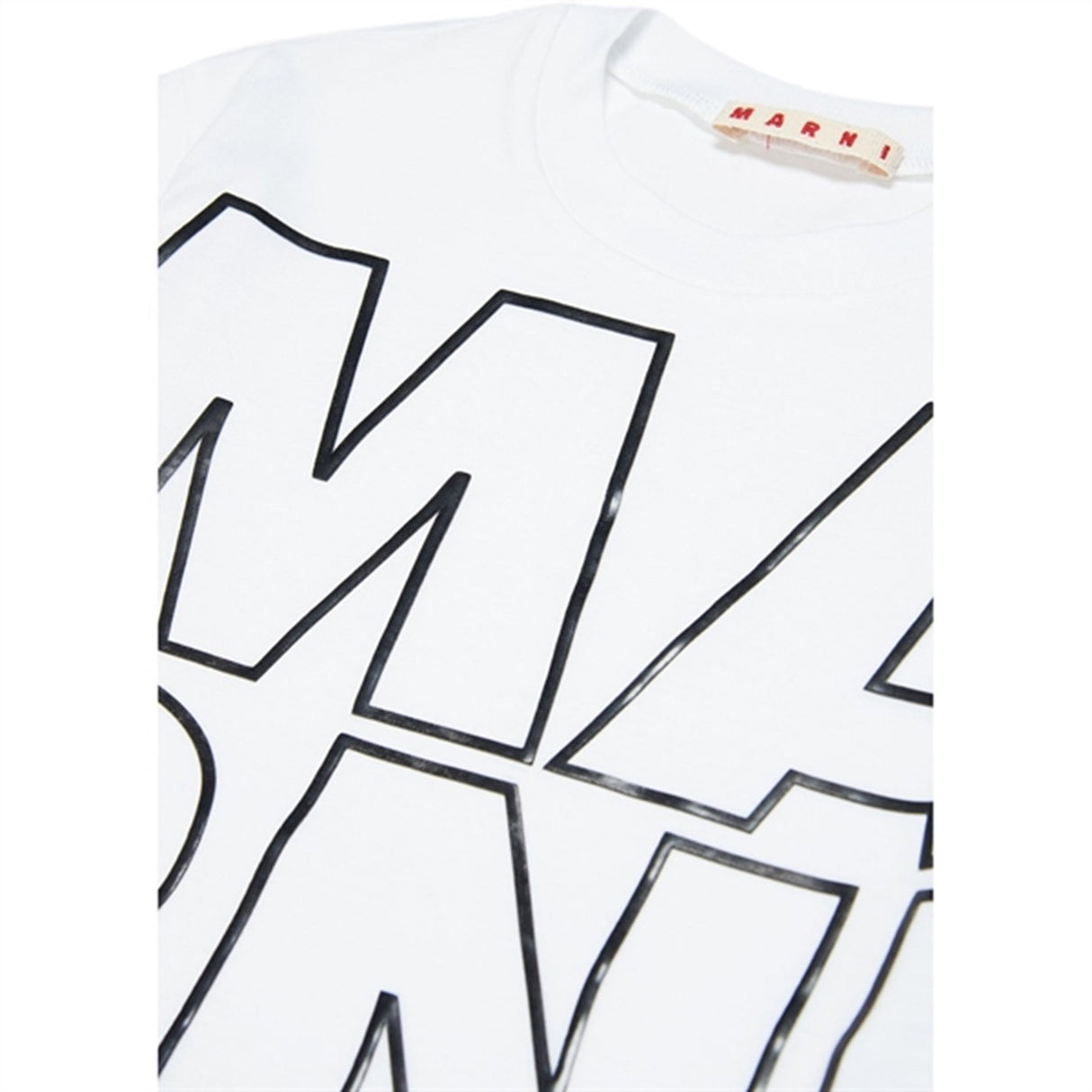 Marni White Logo T-shirt 4