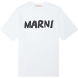 Marni White Logo T-shirt