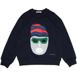 Marni Blue Navy Sweatshirt