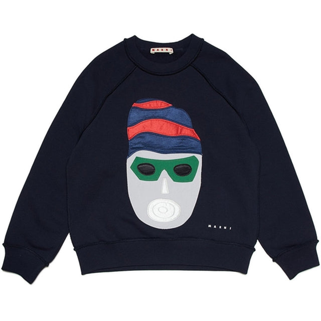 Marni Blue Navy Sweatshirt