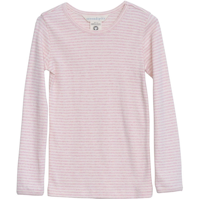 Serendipity Rosebud/Offwhite Slim Bluse Stripe