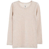 Serendipity Oat/Offwhite Slim Stripe Bluse