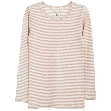 Serendipity Oat/Offwhite Slim Stripe Bluse