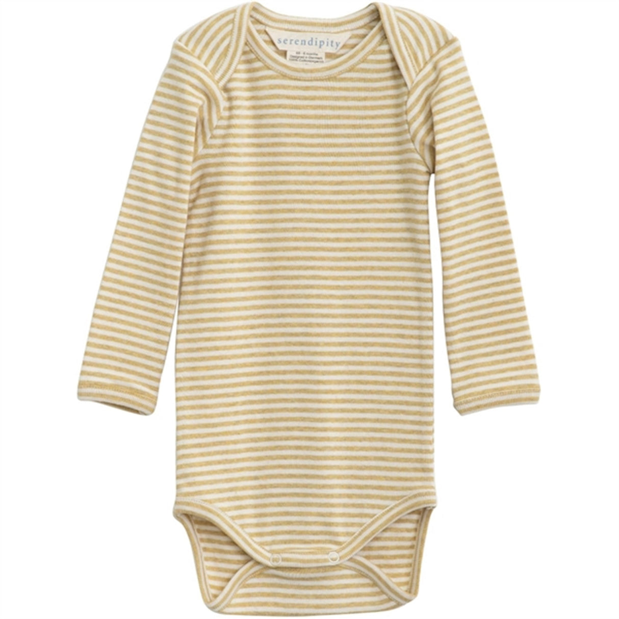 Serendipity Chamomile/Offwhite Baby Body Stripe