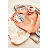 OYOY Panda Muslin Stofble 2-pak Khaki / Rose 3