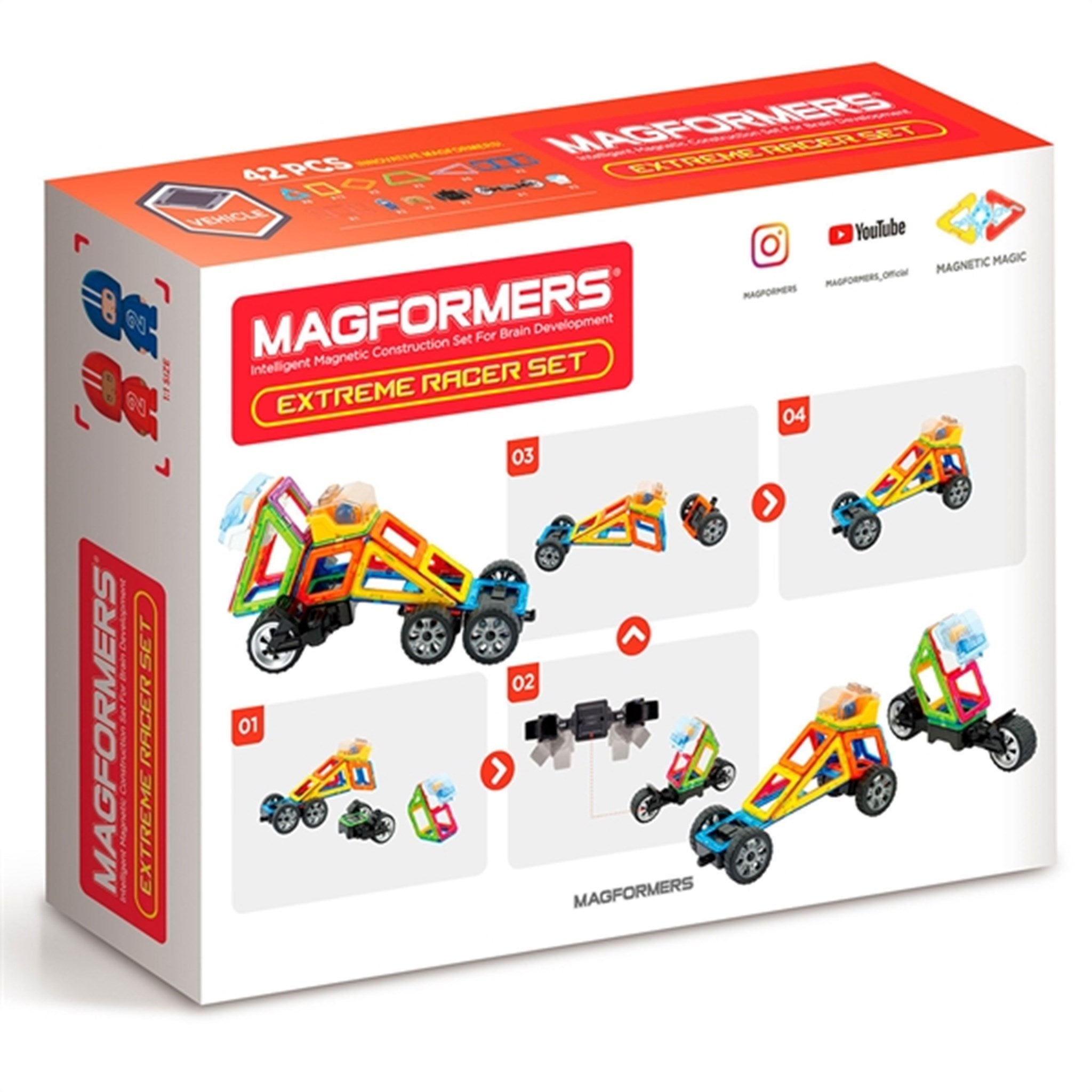 Magformers Extreme Racer Set 2