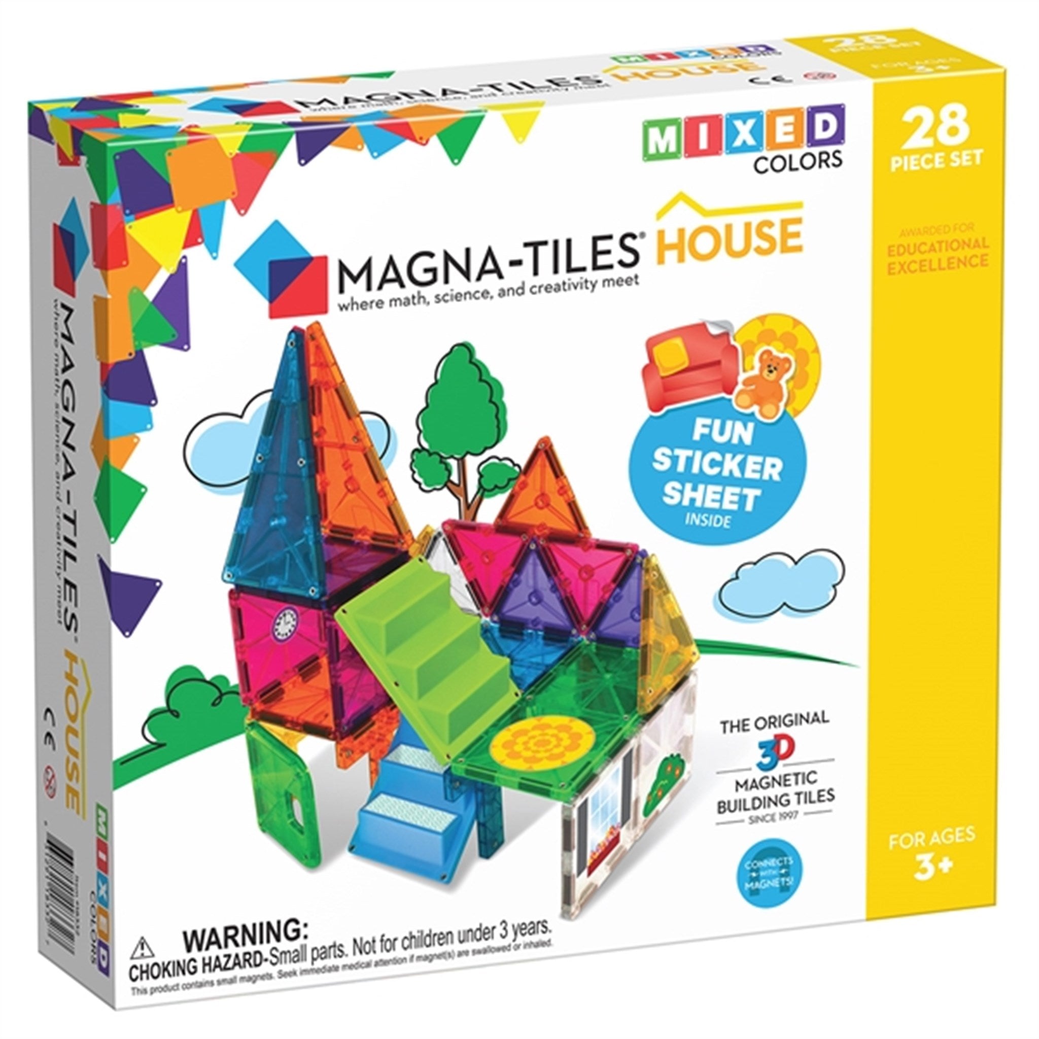 Magna-Tiles® House - Magnetsæt 28 Dele