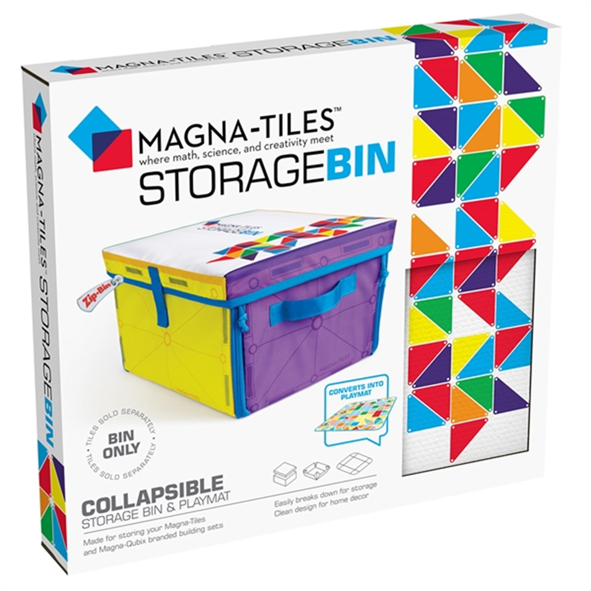 Magna-Tiles® Opbevaringskasse og Legetæppe