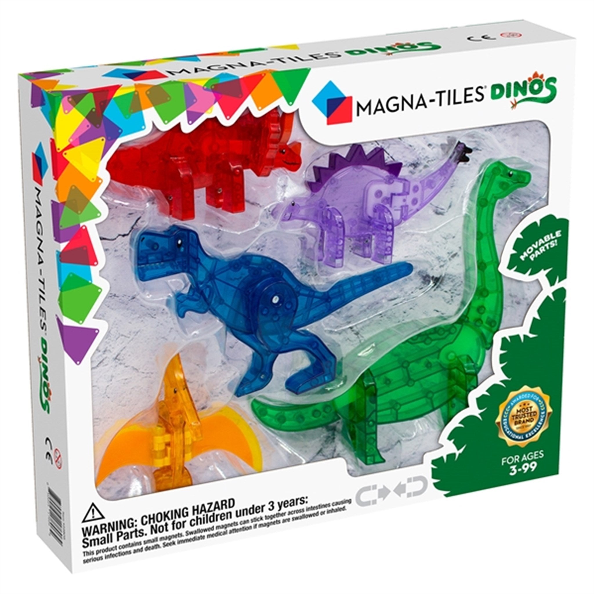 Magna-Tiles® Dinos - 5 Dinoer
