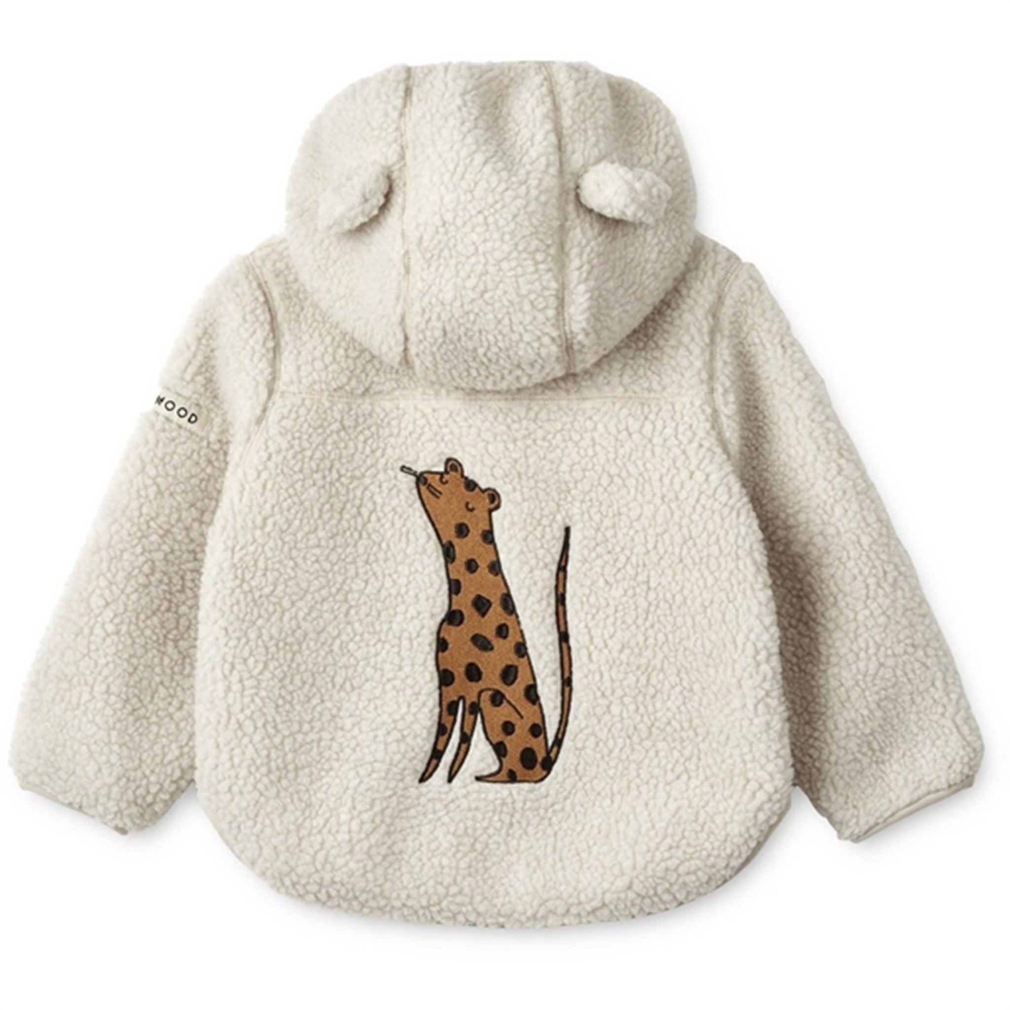 Liewood Leopard/Sandy Mara Pile Embroidery Jakke With Ears 2