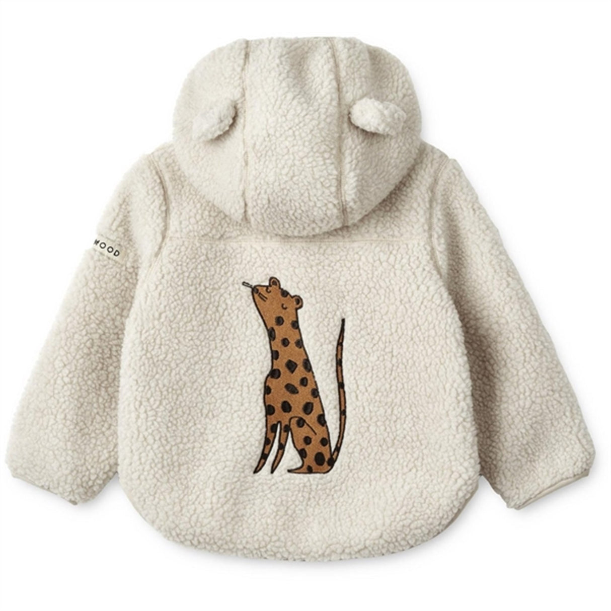 Liewood Leopard/Sandy Mara Pile Embroidery Jakke With Ears