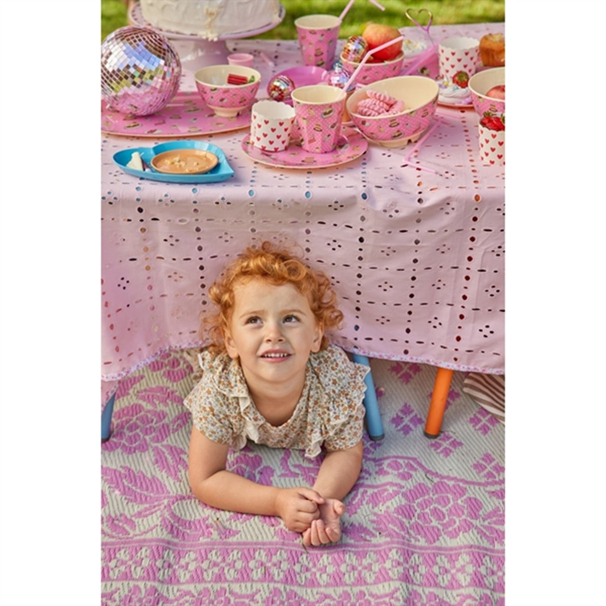 RICE Sweet Cake Print Mellem Melamin Skål