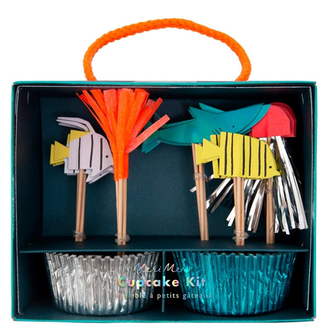 Meri Meri Undervands Cupcake Kit