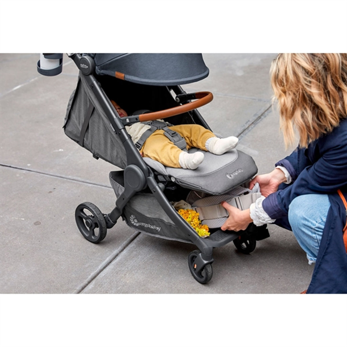 Ergobaby Metro+ Deluxe Klapvogn London Grey 3