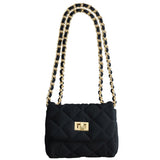 Milledeux Lille Velour Taske Black 3