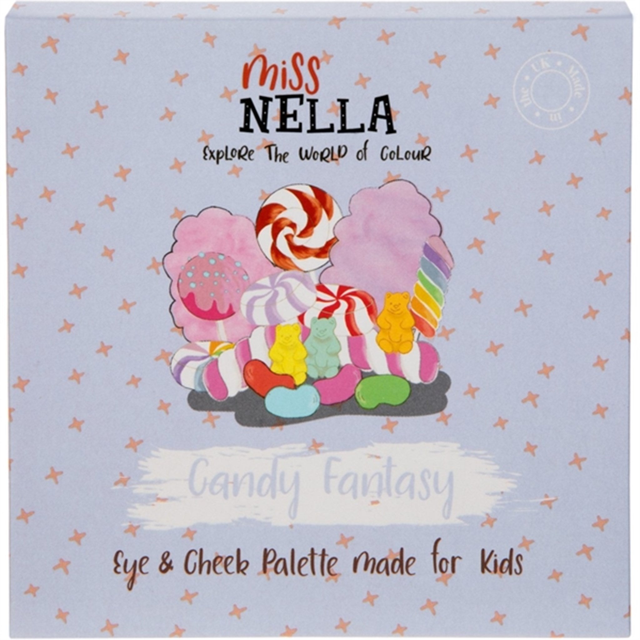 Miss Nella Øjenskygge Palette Candy Fantasy 3