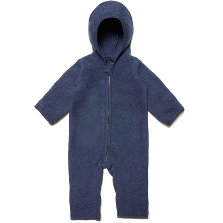 Huttelihut Bomuld Fleece Køredragt Momo Navy