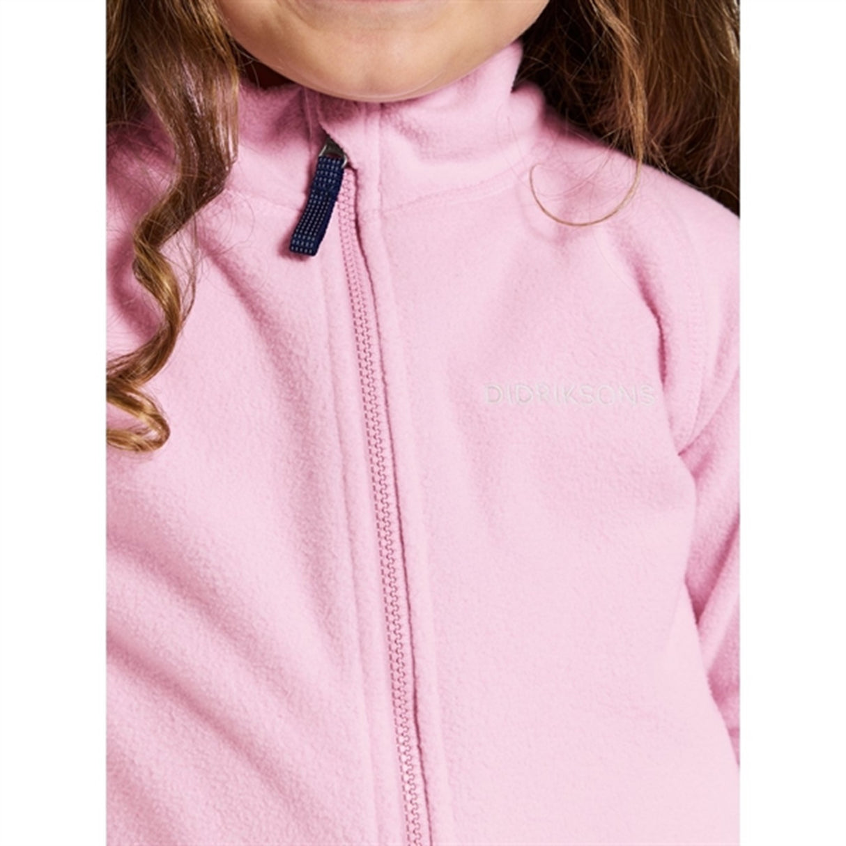 Didriksons Orchid Pink Monte Kids Fleece Cardigan