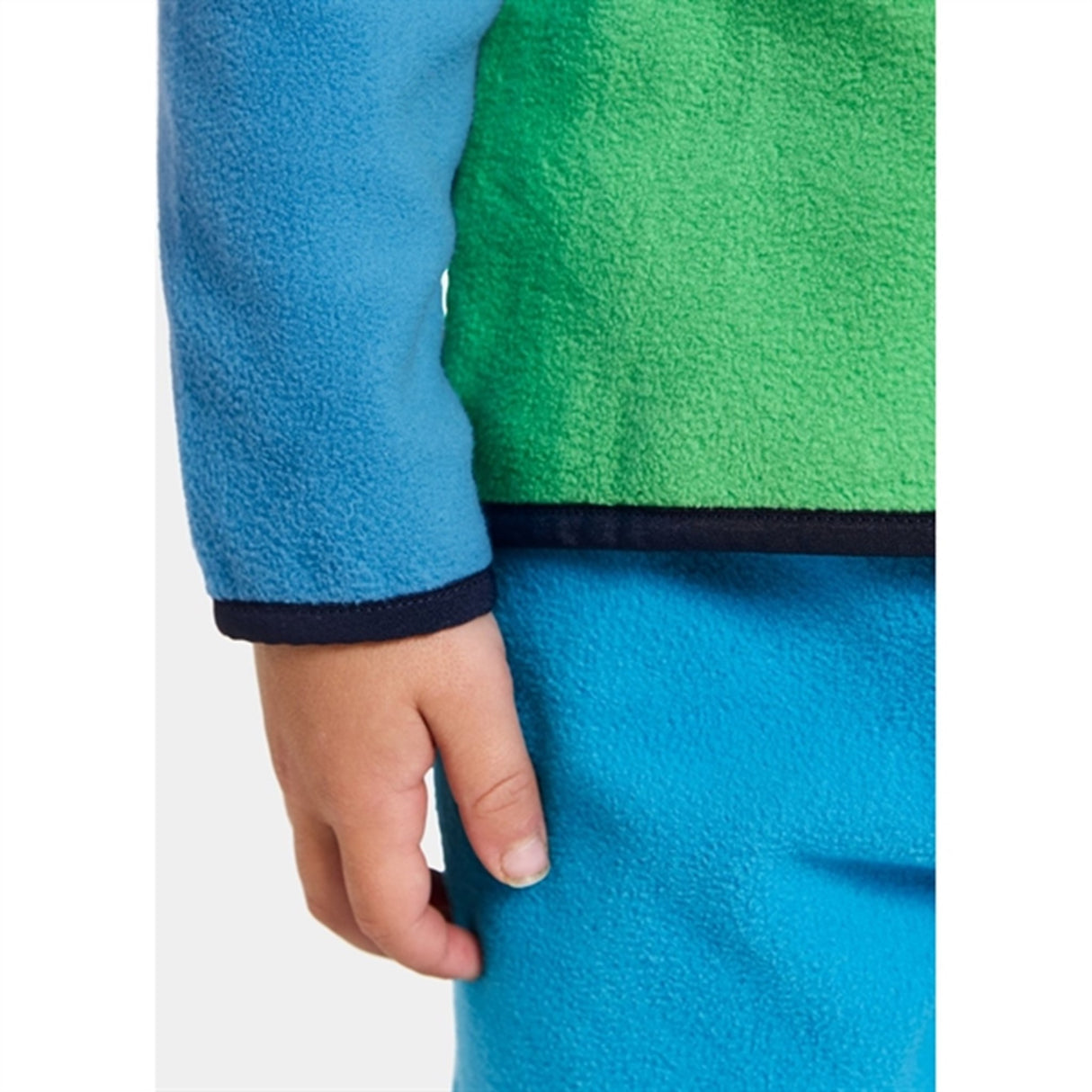 Didriksons Frog Green Monte Kids Fleece Jakke 3