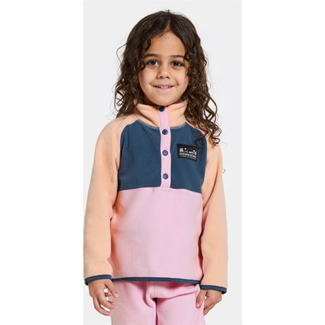 Didriksons Orchid Pink Monte Kids Fleece Jakke 2